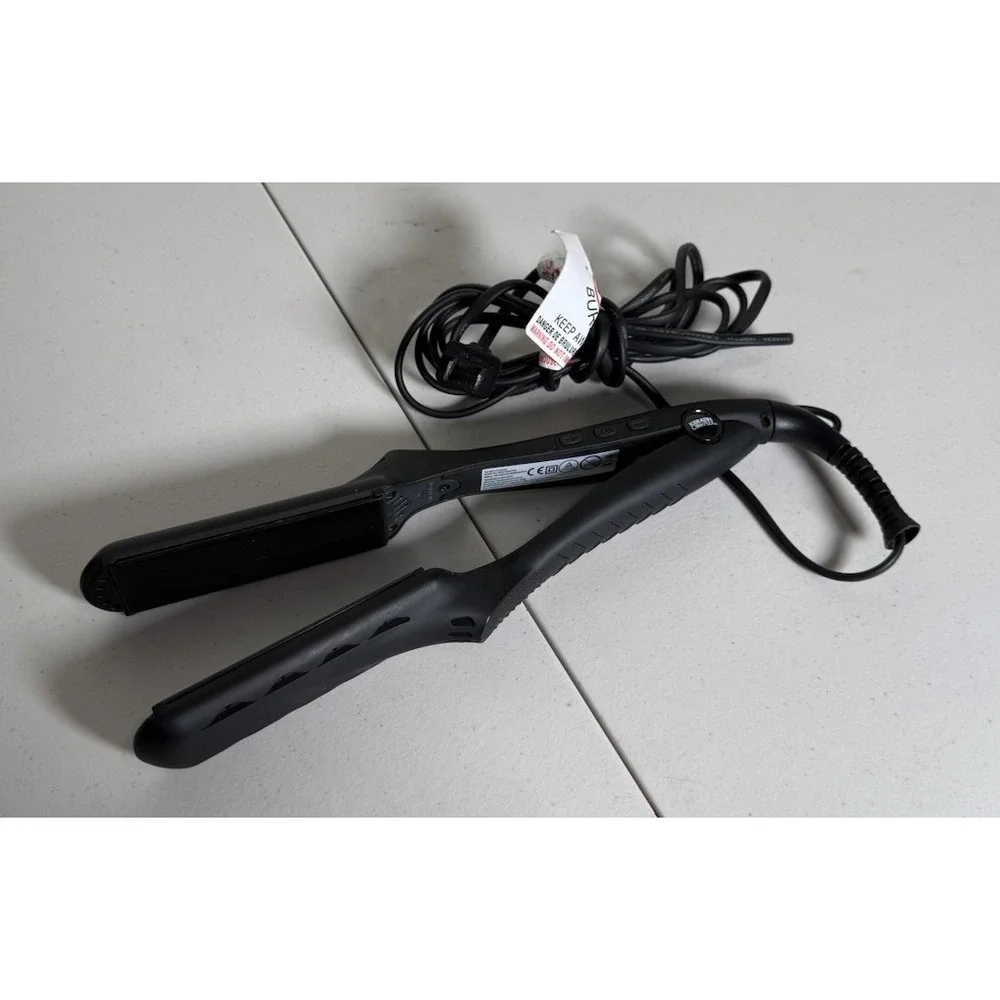 Keratin Complex KCSTEALTHV Flat Iron Straightener 450°F 53W Black 100-240V